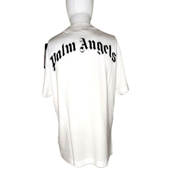 NWT PALM ANGELS Leopard Banana Classic Tee in White Size L - Picture 7 of 13